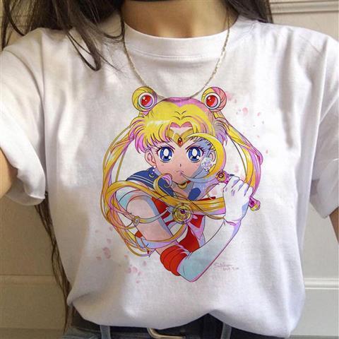 更新:79769491-92 (2件/2pc) 成人美少女戰士sailor Moon tee #pdc 810760
