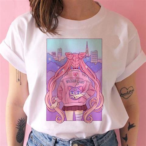 更新:79769491-92 (2件/2pc) 成人美少女戰士sailor Moon tee #pdc 810760