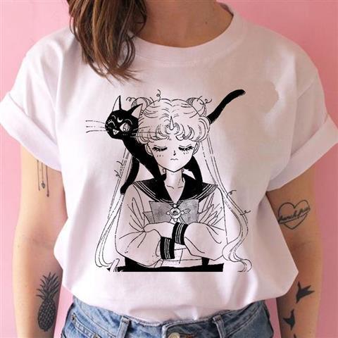 更新:79769491-92 (2件/2pc) 成人美少女戰士sailor Moon tee #pdc 810760