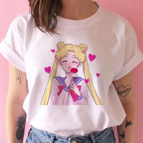 更新:79769491-92 (2件/2pc) 成人美少女戰士sailor Moon tee #pdc 810760