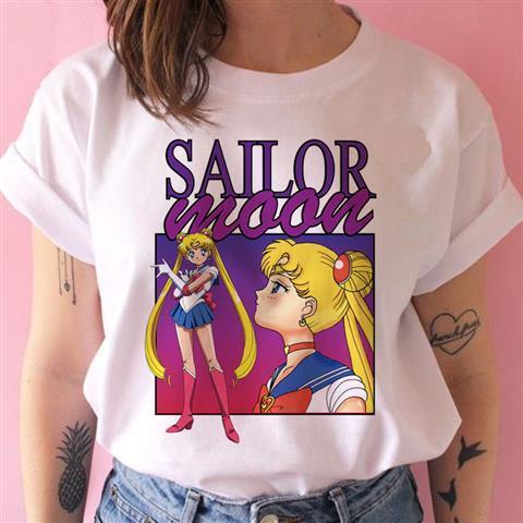 更新:79769491-92 (2件/2pc) 成人美少女戰士sailor Moon tee #pdc 810760