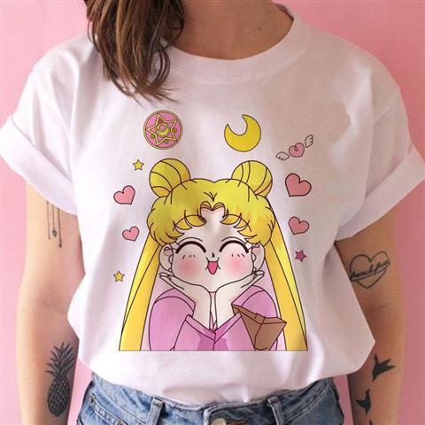 更新:79769491-92 (2件/2pc) 成人美少女戰士sailor Moon tee #pdc 810760