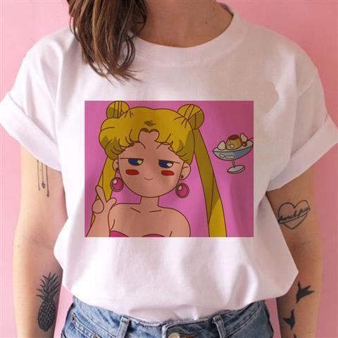 更新:79769491-92 (2件/2pc) 成人美少女戰士sailor Moon tee #pdc 810760