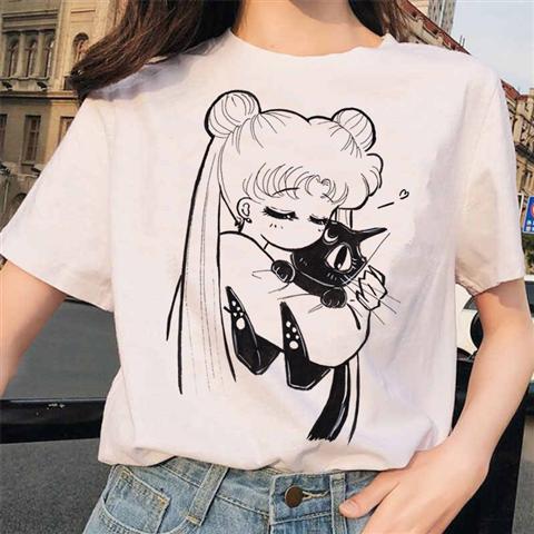 更新:79769491-92 (2件/2pc) 成人美少女戰士sailor Moon tee #pdc 810760