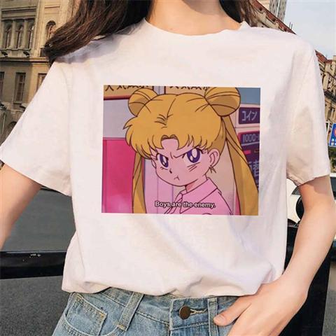 更新:79769491-92 (2件/2pc) 成人美少女戰士sailor Moon tee #pdc 810760