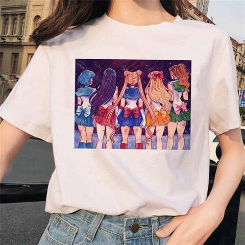 更新:79769491-92 (2件/2pc) 成人美少女戰士sailor Moon tee #pdc 810760