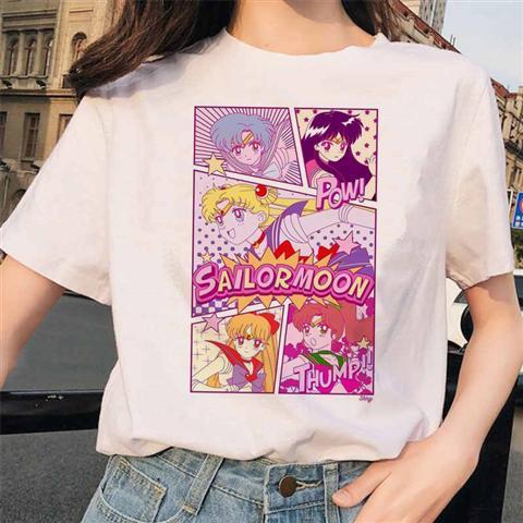 更新:79769491-92 (2件/2pc) 成人美少女戰士sailor Moon tee #pdc 810760