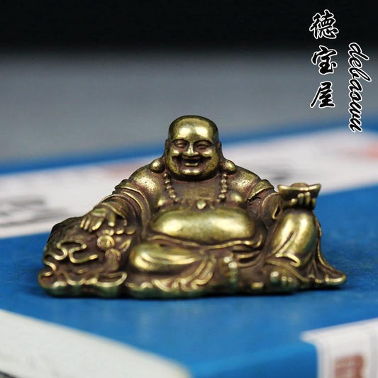更新:79769490-99 純銅風水擺設佛像笑佛 decoration Buddha #pdc 641330