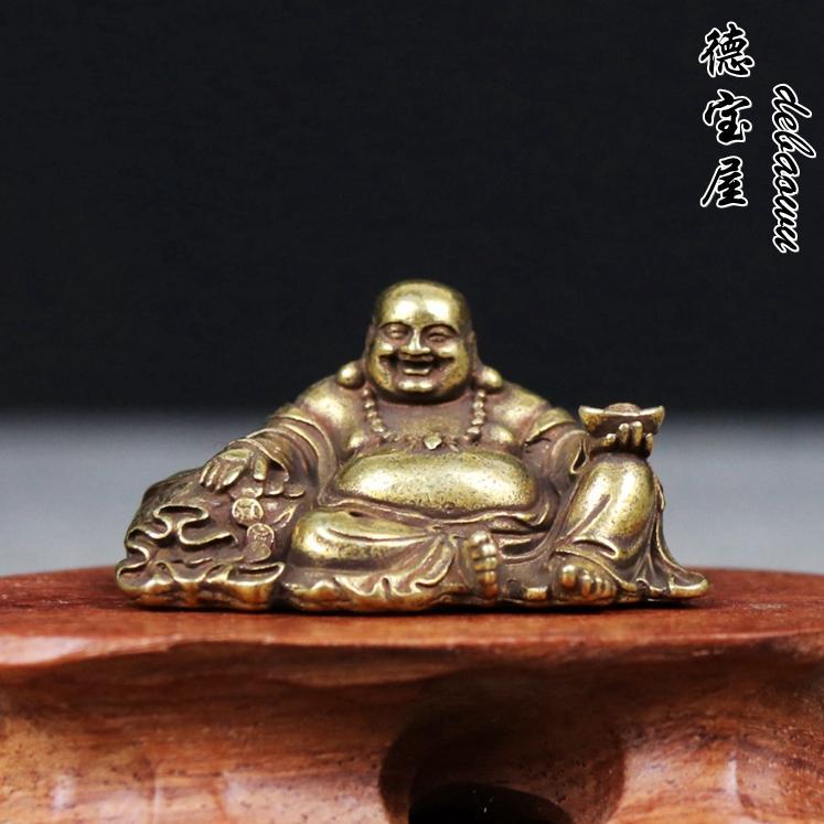 更新:79769490-99 純銅風水擺設佛像笑佛 decoration Buddha #pdc 641330