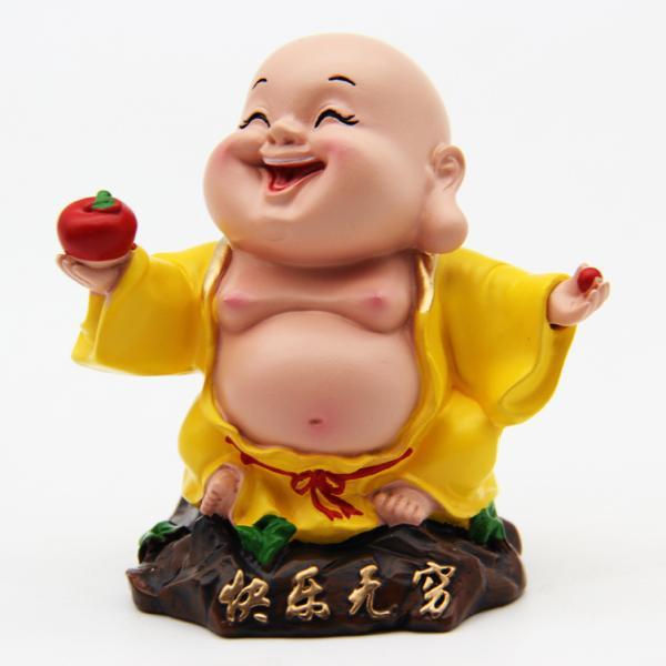 更新:79769490-99 樹脂風水擺設佛像笑佛 decoration Buddha #pdc 641330