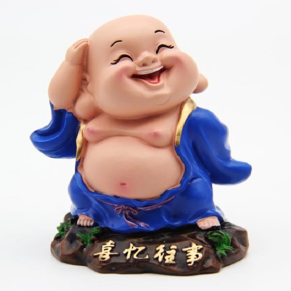 更新:79769490-99 樹脂風水擺設佛像笑佛 decoration Buddha #pdc 641330