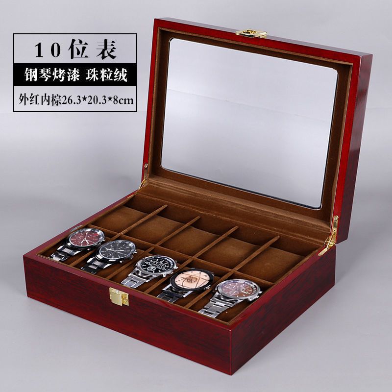 更新:79769488-99 (2個/2pc) 木質手錶盒珠寶首飾箱 wooden watch box & jewelry storage box #pdc 800706