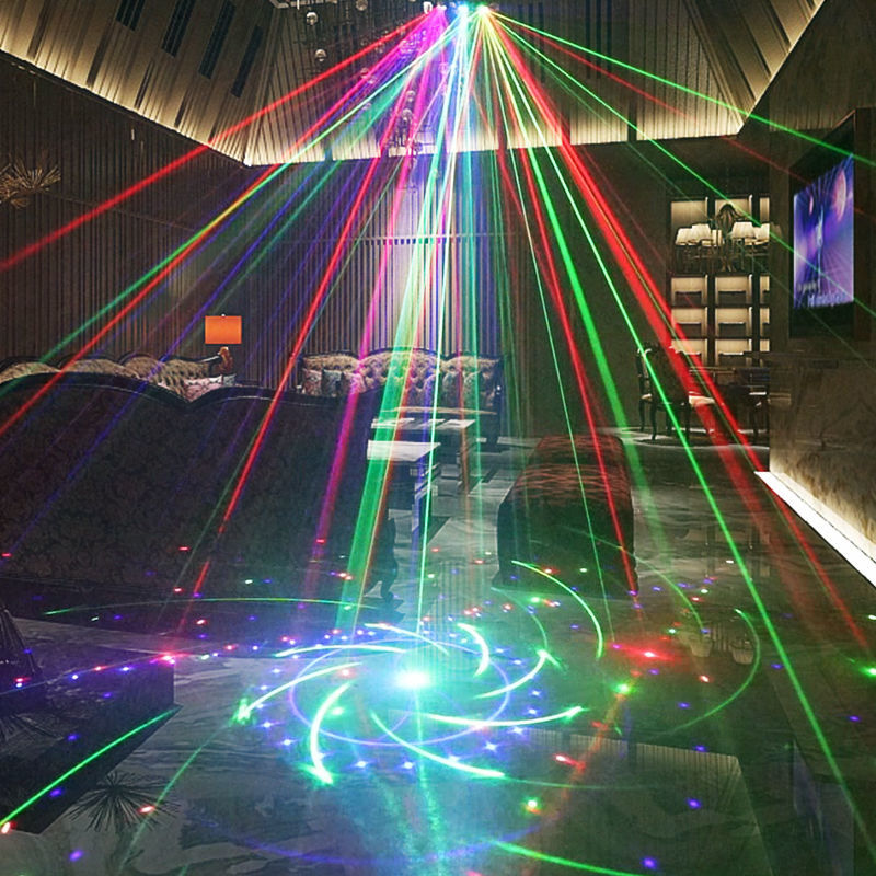 更新:79769487-96 舞台燈光雷射led激光閃頻燈 disco lazer lighting party light #pdc 800803