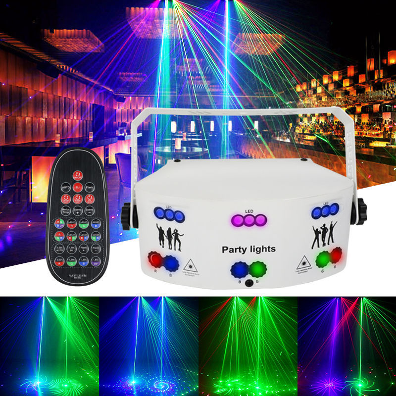 更新:79769487-96 舞台燈光雷射led激光閃頻燈 disco lazer lighting party light #pdc 800803