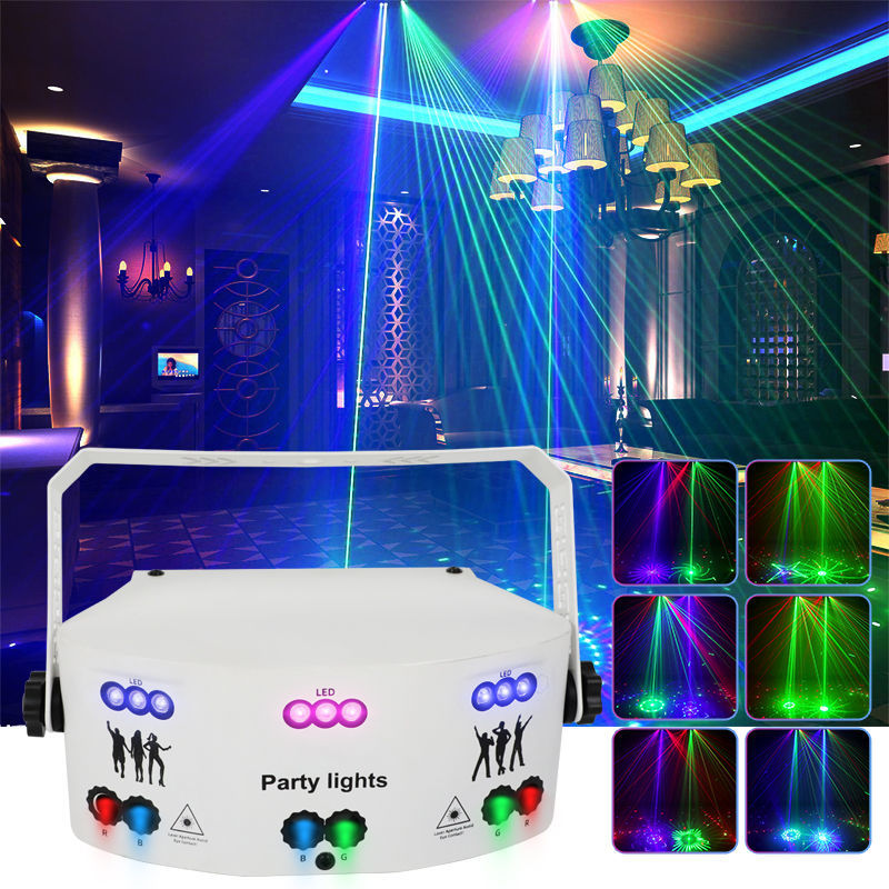 更新:79769487-96 舞台燈光雷射led激光閃頻燈 disco lazer lighting party light #pdc 800803