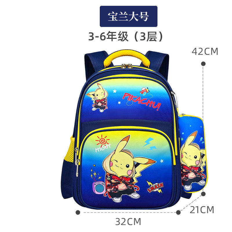 更新:79769487-95 背包背囊書包寵物小精靈比卡超pokemon bag #PDC 940732