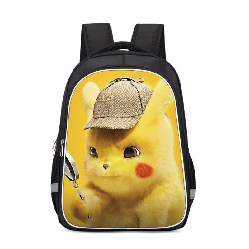 更新:79769487-95 背包背囊書包寵物小精靈比卡超pokemon bag #PDC 940732