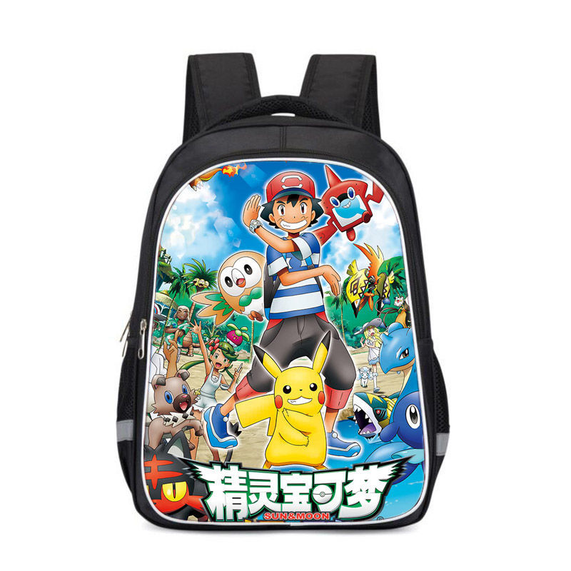 更新:79769487-95 背包背囊書包寵物小精靈比卡超pokemon bag #PDC 940732