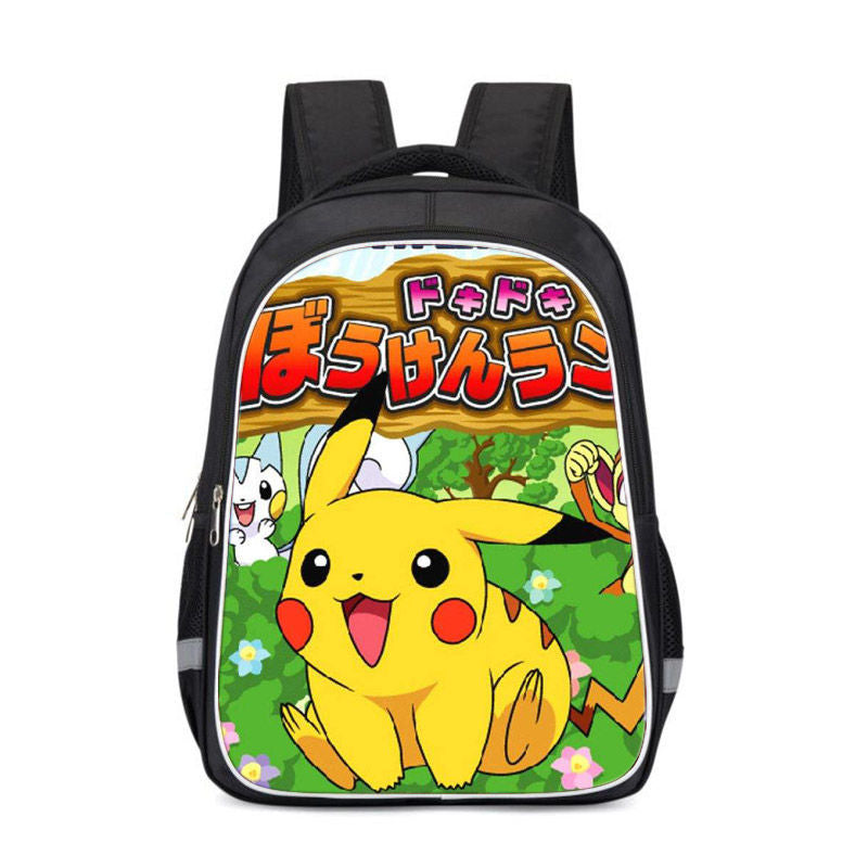 更新:79769487-95 背包背囊書包寵物小精靈比卡超pokemon bag #PDC 940732