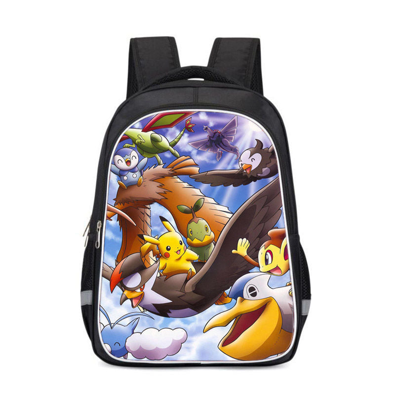 更新:79769487-95 背包背囊書包寵物小精靈比卡超pokemon bag #PDC 940732