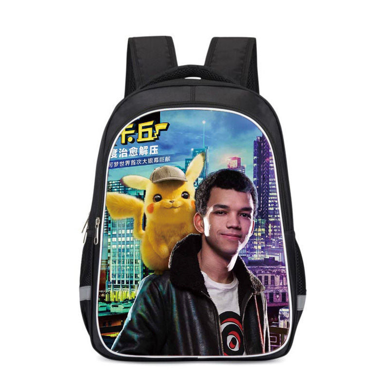 更新:79769487-95 背包背囊書包寵物小精靈比卡超pokemon bag #PDC 940732