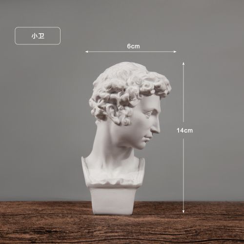 更新:79769486-99 仿石膏風水擺設佛像人像小衛 decoration plaster statue #pdc 641517