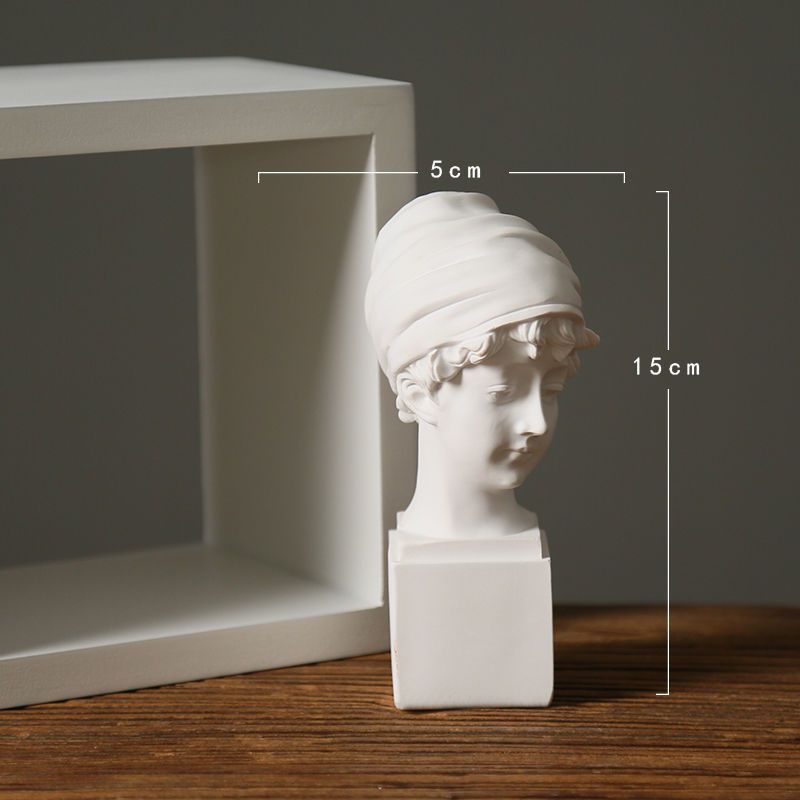 更新:79769486-99 仿石膏風水擺設佛像人像英國少女 decoration plaster statue #pdc 641517