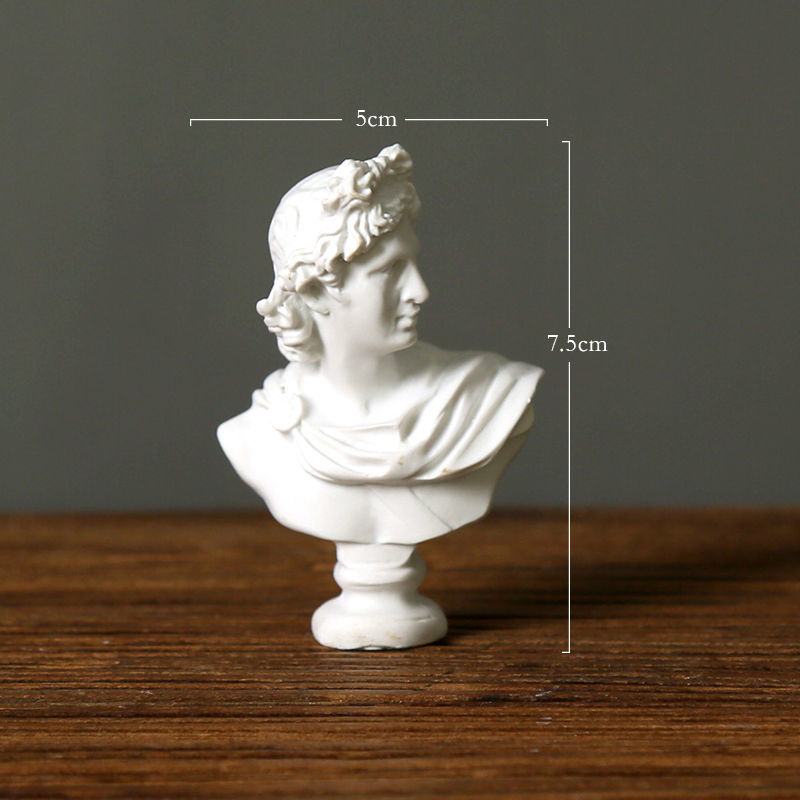 更新:79769486-99 仿石膏風水擺設佛像人像阿波羅 decoration plaster statue #pdc 641517