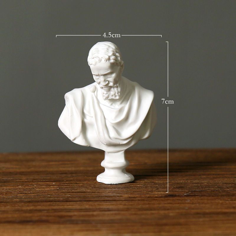 更新:79769486-99 仿石膏風水擺設佛像人像米開朗基羅 decoration plaster statue #pdc 641517