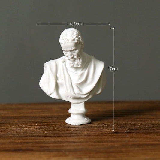 更新:79769486-99 仿石膏風水擺設佛像人像米開朗基羅 decoration plaster statue #pdc 641517