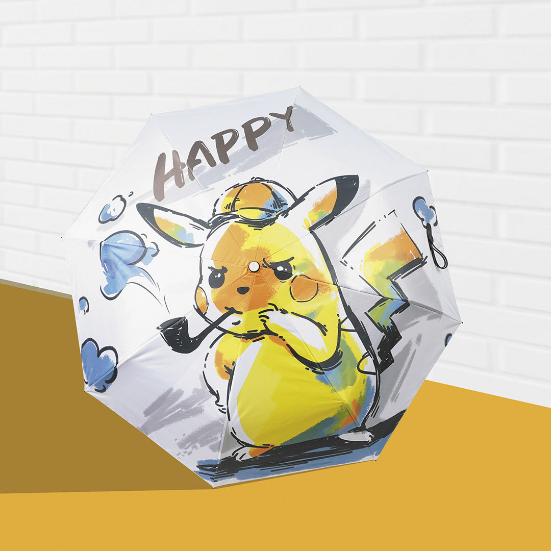 更新:79769486-98 (2pc/2件) 雨遮雨傘寵物小精靈比卡超pokemon umbrella #pdc 901407