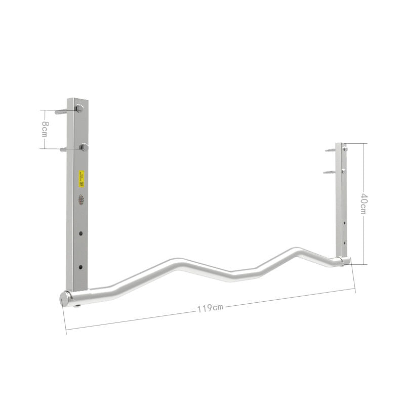 更新:79769486-95 掛牆單杠引體上升不銹鋼 Gym pull up chin up bar wall mount stainless steel #PDC 861515