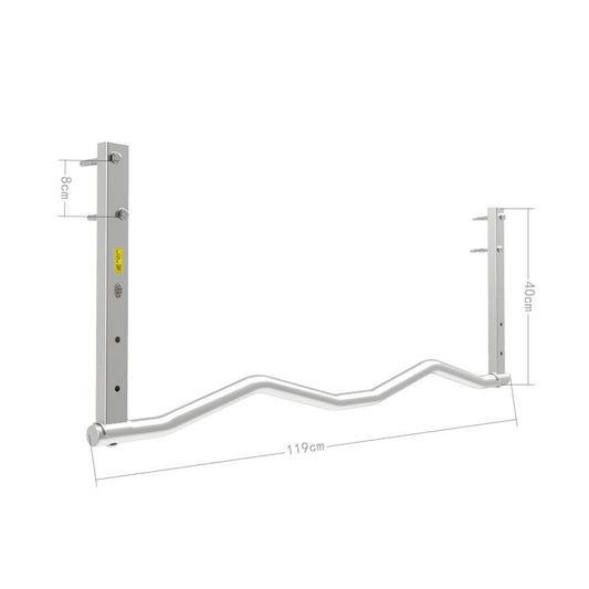 更新:79769486-95 掛牆單杠引體上升不銹鋼 Gym pull up chin up bar wall mount stainless steel #PDC 861515