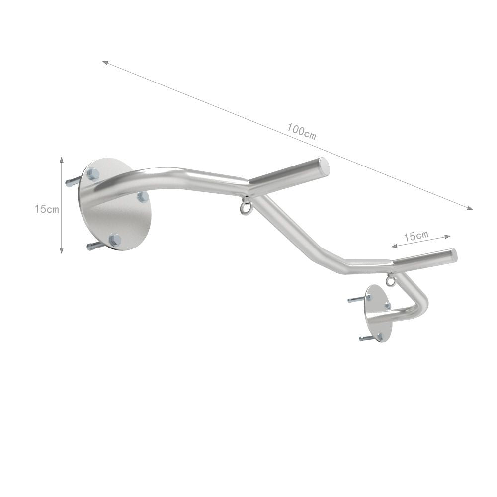 更新:79769486-95 掛牆單杠引體上升不銹鋼 Gym pull up chin up bar wall mount stainless steel #PDC 861515