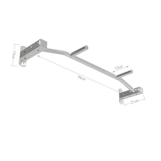 更新:79769486-95 掛牆單杠引體上升不銹鋼 Gym pull up chin up bar wall mount stainless steel #PDC 861515