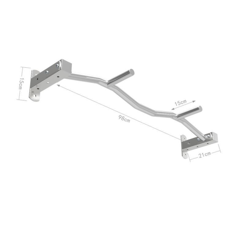 更新:79769486-95 掛牆單杠引體上升不銹鋼 Gym pull up chin up bar wall mount stainless steel #PDC 861515