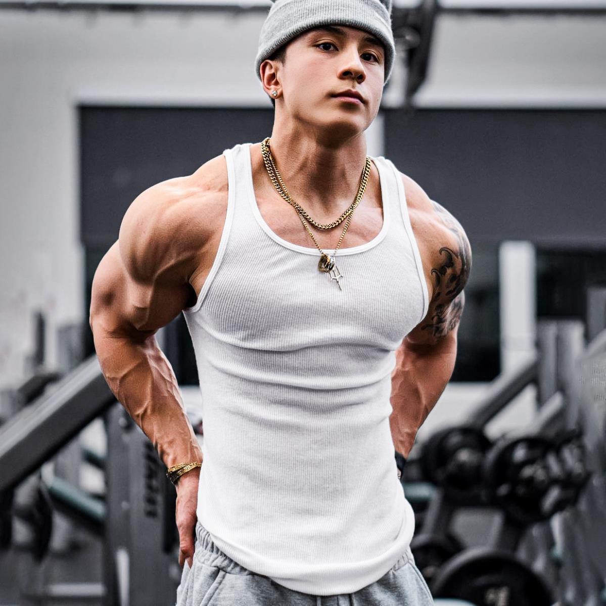 更新:79769485-99 (2件/2pc) 健身背心衛衣外套gym exercise hoodie vest tee #pdc 930629