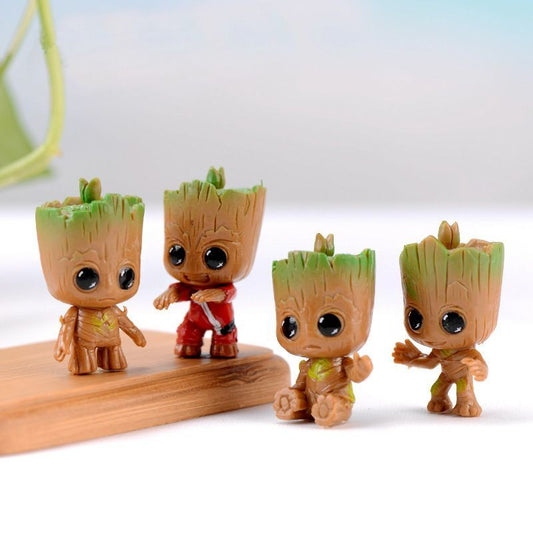 更新:79769393-98 動漫擺設銀河護衛隊樹人galaxy groot decoration #pdc 461405