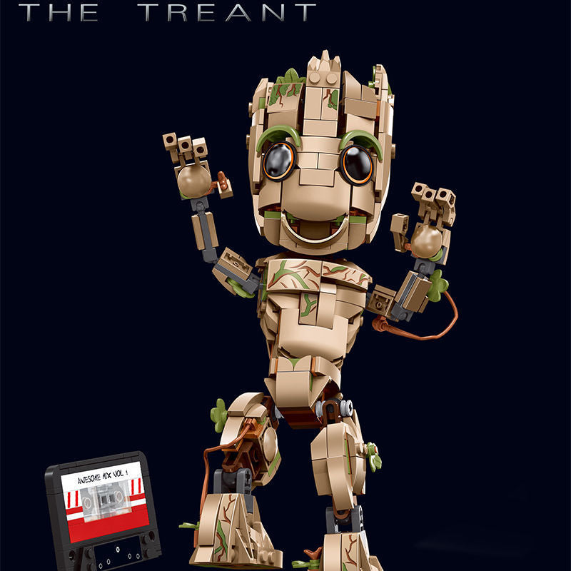 更新:79769393-98 動漫擺設銀河護衛隊樹人galaxy groot decoration #pdc 461405