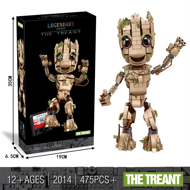 更新:79769393-98 動漫擺設銀河護衛隊樹人galaxy groot decoration #pdc 461405