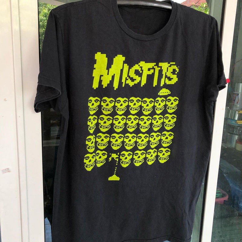 更新:79769392-99 (2pc/2件) 成人搖滾rock and roll horror the misfits tee #PDC 871406
