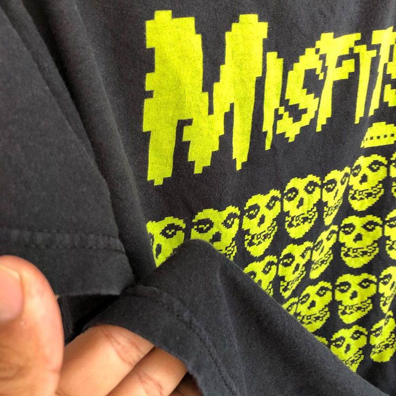 更新:79769392-99 (2pc/2件) 成人搖滾rock and roll horror the misfits tee #PDC 871406
