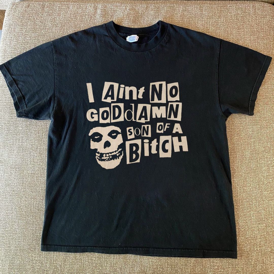 更新:79769392-99 (2pc/2件) 成人搖滾rock and roll horror the misfits tee #PDC 871406