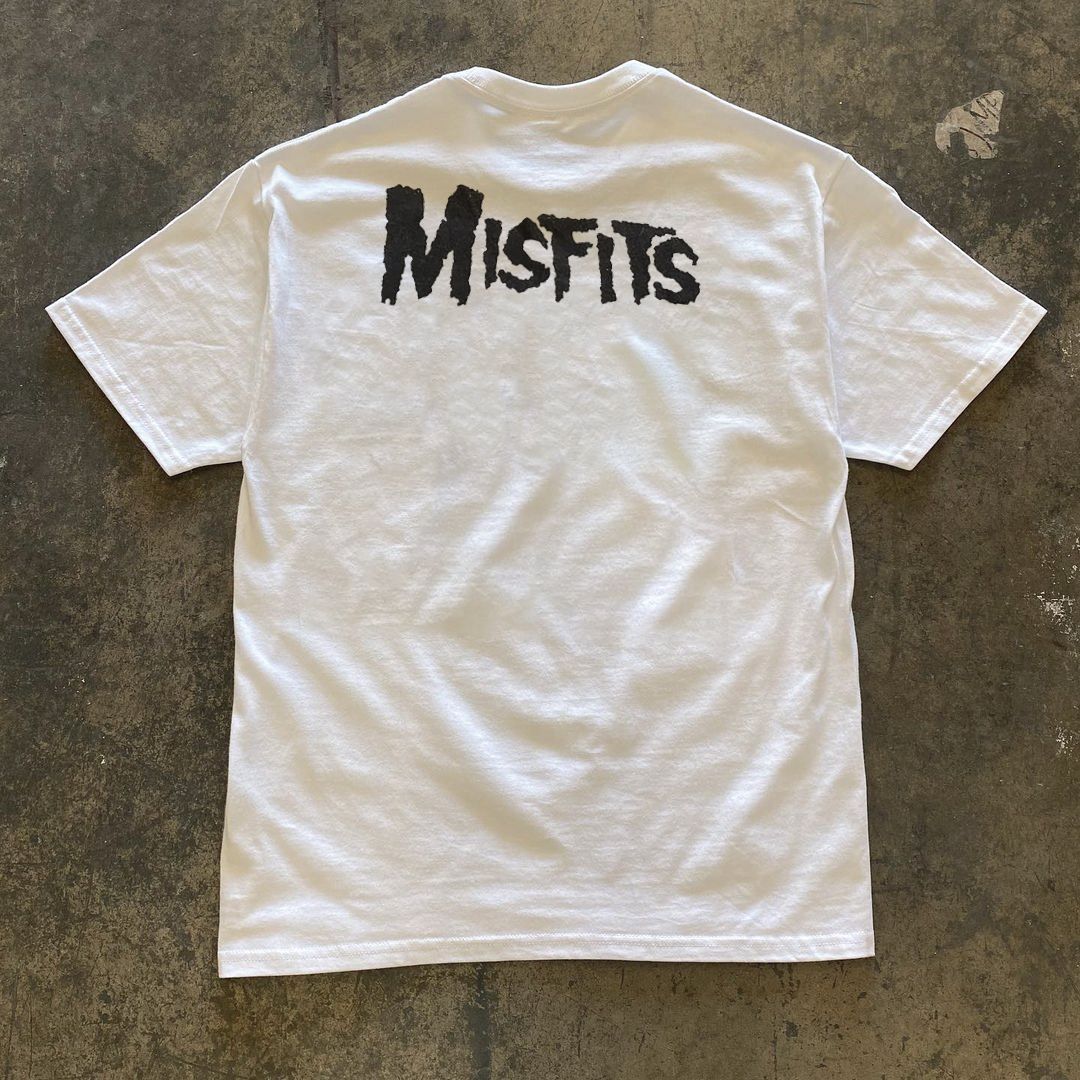 更新:79769392-99 (2pc/2件) 成人搖滾rock and roll horror the misfits tee #PDC 871406