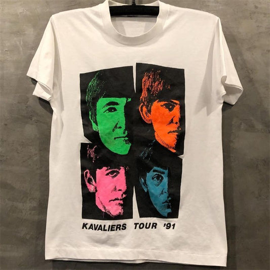 更新:79769392-99 (2pc/2件) 成人搖滾rock and roll kavaliers tee #PDC 871406