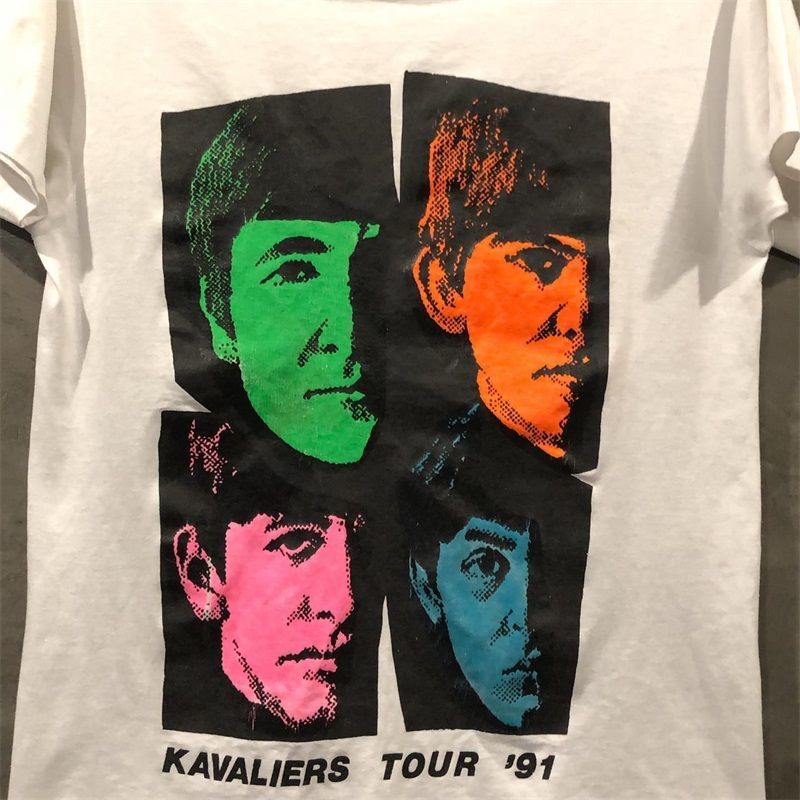 更新:79769392-99 (2pc/2件) 成人搖滾rock and roll kavaliers tee #PDC 871406