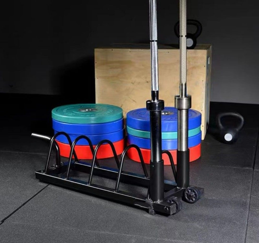 更新:79769573-96 鐵餅槓鈴架冇包槓鈴鐵餅 barbell rack only #pdc 990829