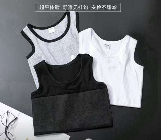 更新:79769573-87 (3件/3pc) 束胸內衣塑胸背心 chest binder #pdc 641602