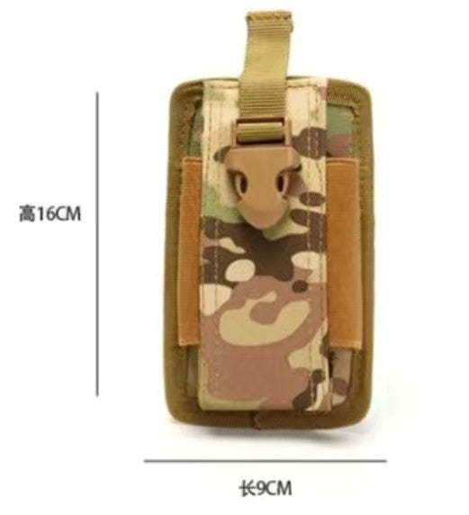 更新:79769570-95 (2pc/2件) 戰術跑步攀山露營背心背包腰包對講機 military tactical wargame war game running bag #pdc 781404