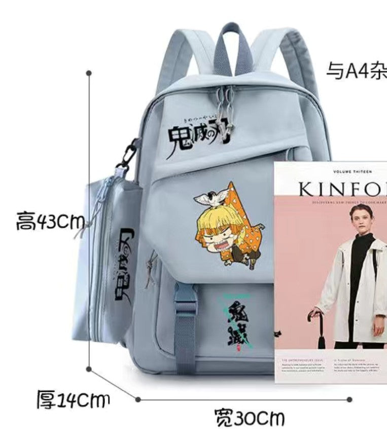 更新:79769496-88 背包背囊書包鬼滅之刃demon slayer bag #PDC 811843